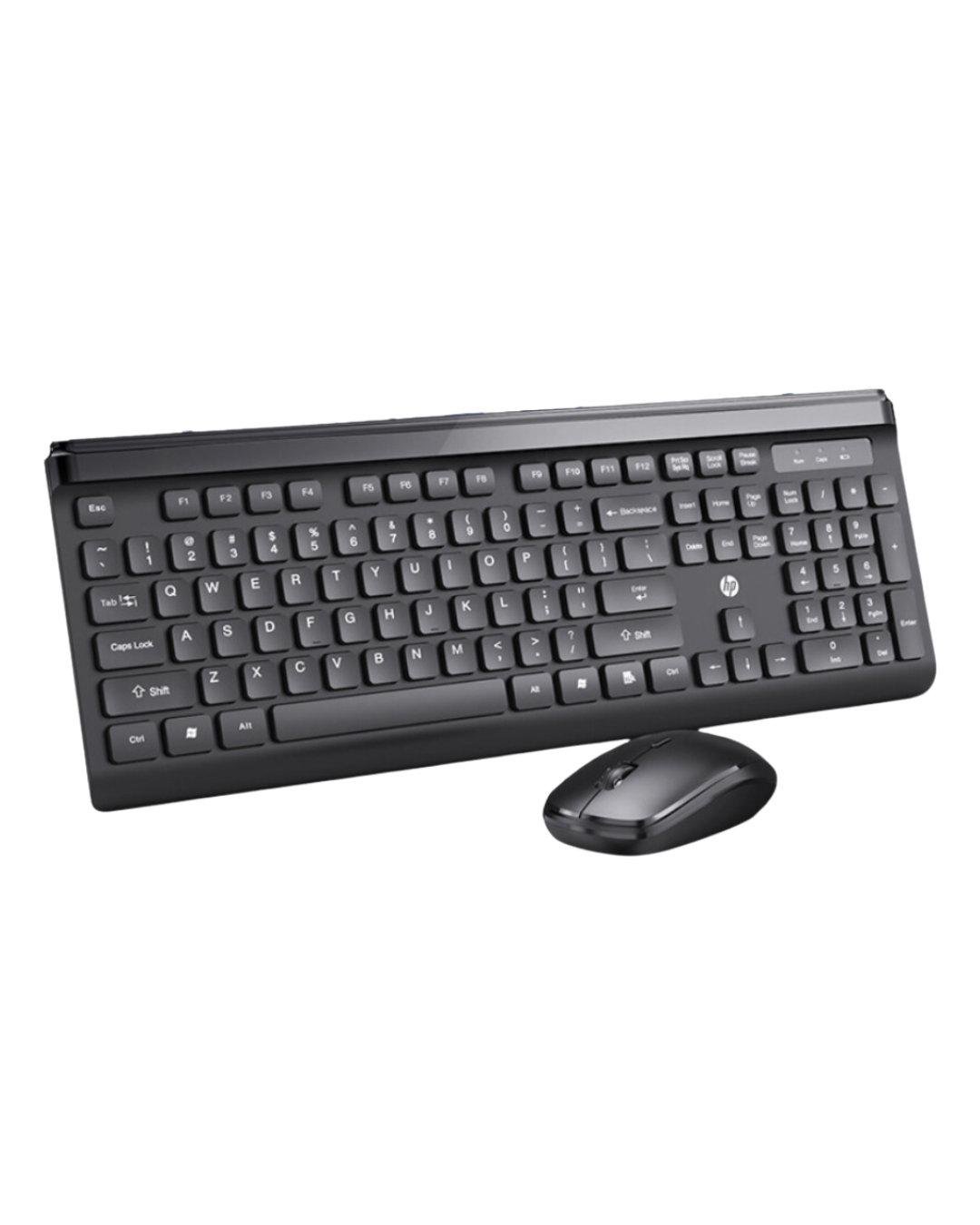 Tastierë Wireless HP CS500, me maus 2.4G, plug and play dizajn modern - ngjyrë e zezë