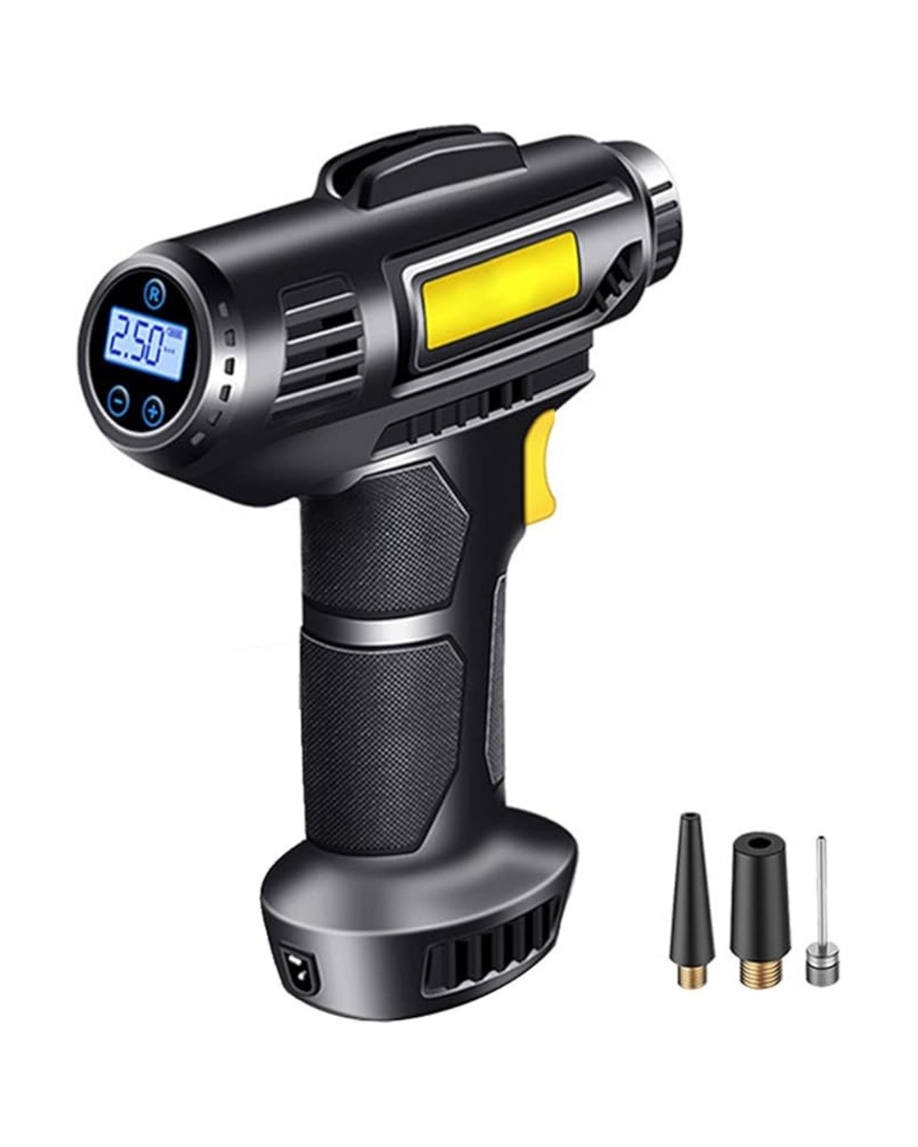 Kompresor Dixhital për Fryrje Gomash Makine 150PSI me Bateri