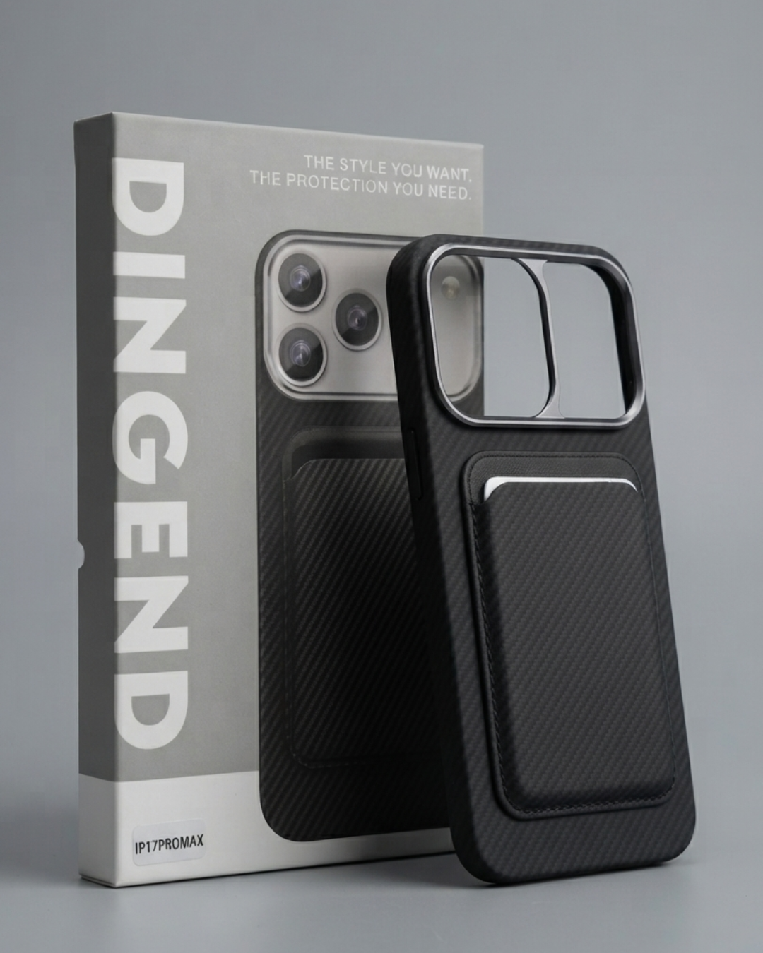 Case DINGEND MagSafe dhe Protofol Magnetic për 17 Pro MAX