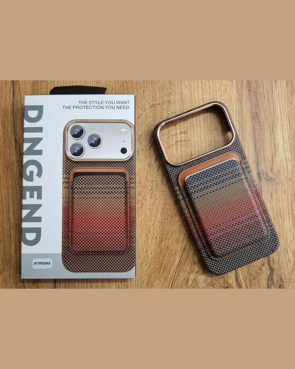 Case DINGEND  MagSafe dhe Protofol Magnetic për 17 Pro MAX