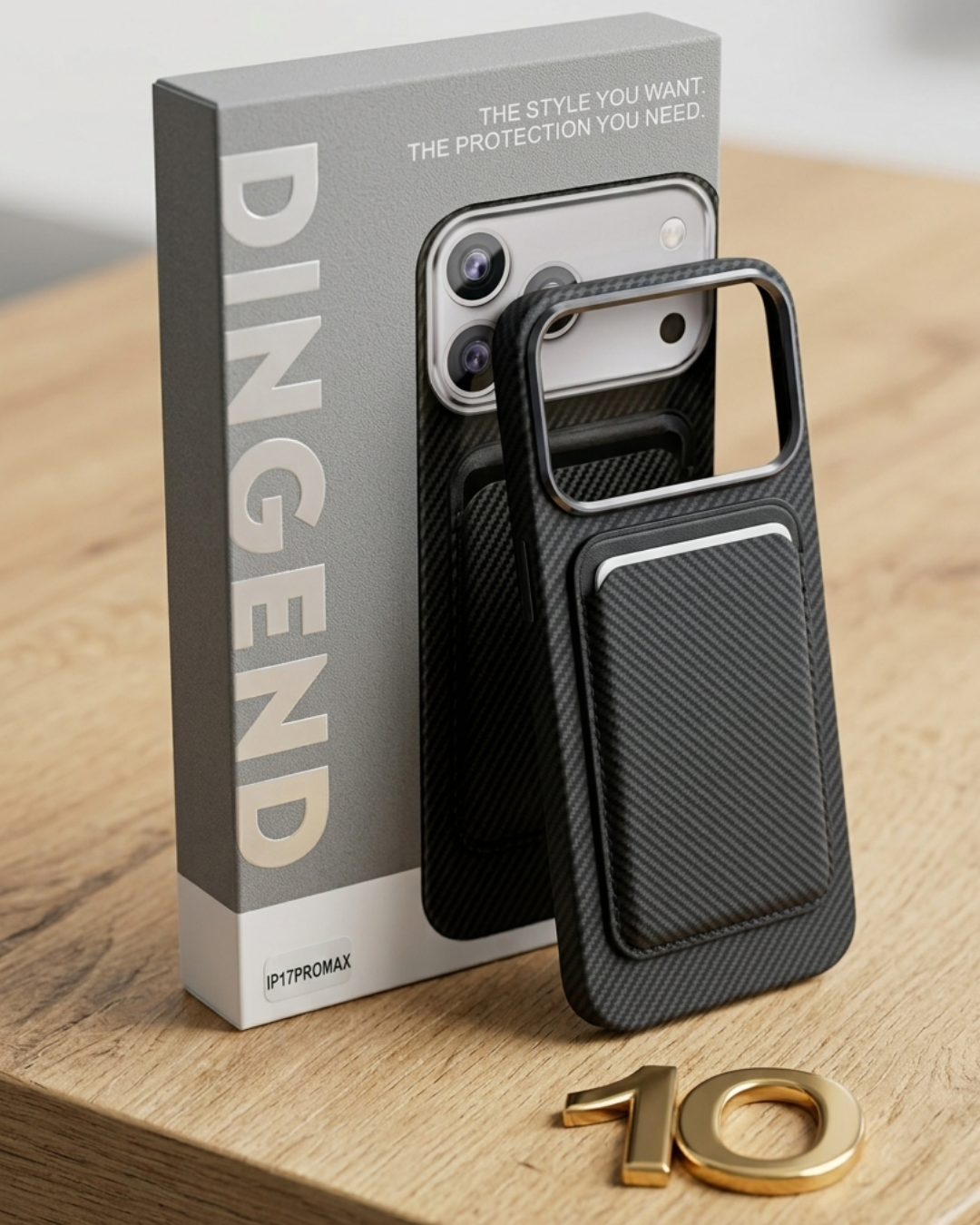 Case DINGEND  MagSafe dhe Protofol Magnetic për 17 Pro MAX