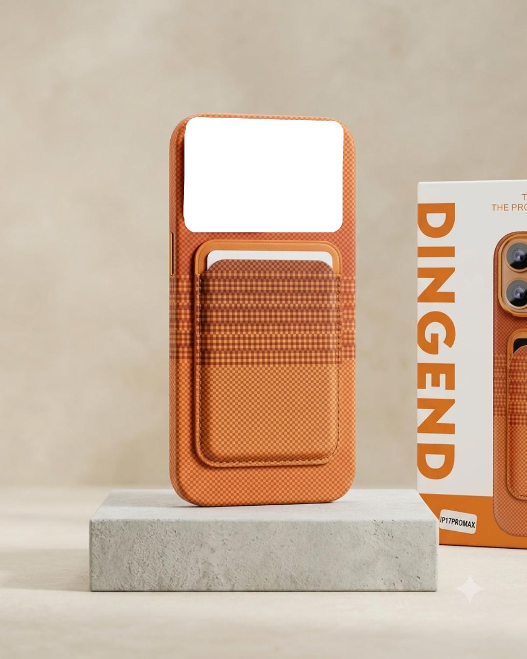Case DINGEND  MagSafe dhe Protofol Magnetic për 17 Pro MAX