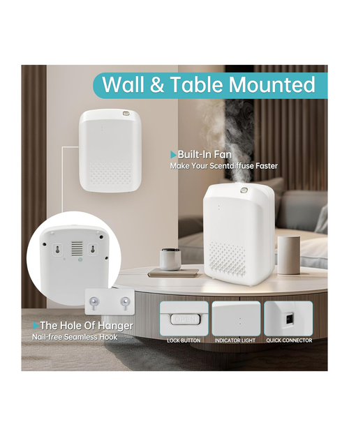 Air Cleaner Earldom C01 - i bardhë