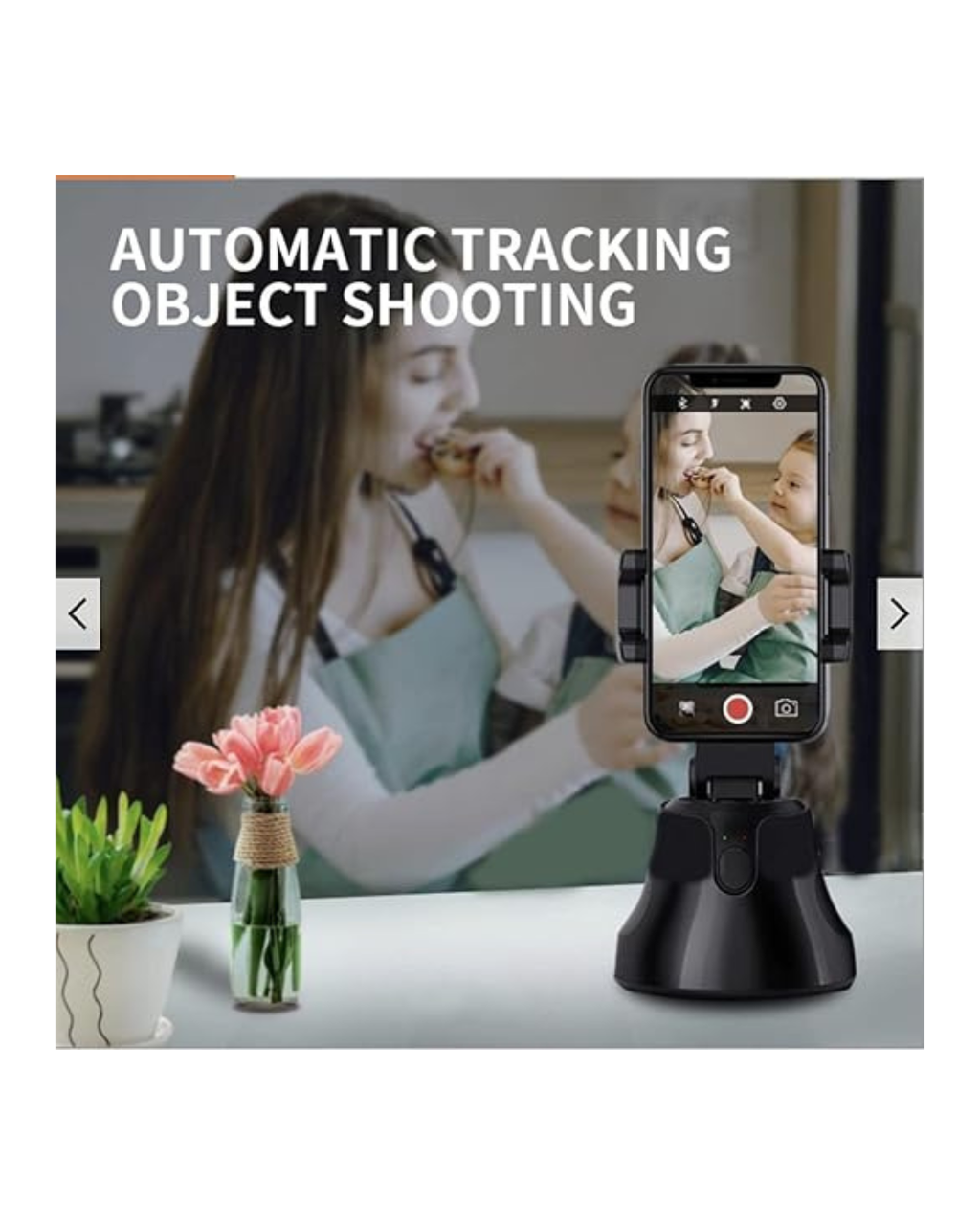 Mbajtëse Kamera Inteligjente Personale me Gjurmim Automatik Rrotullim 360°