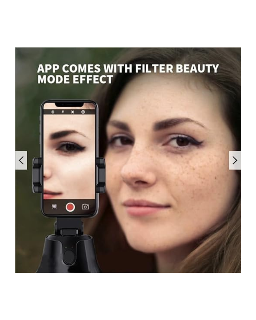 Mbajtëse Kamera Inteligjente Personale me Gjurmim Automatik Rrotullim 360°
