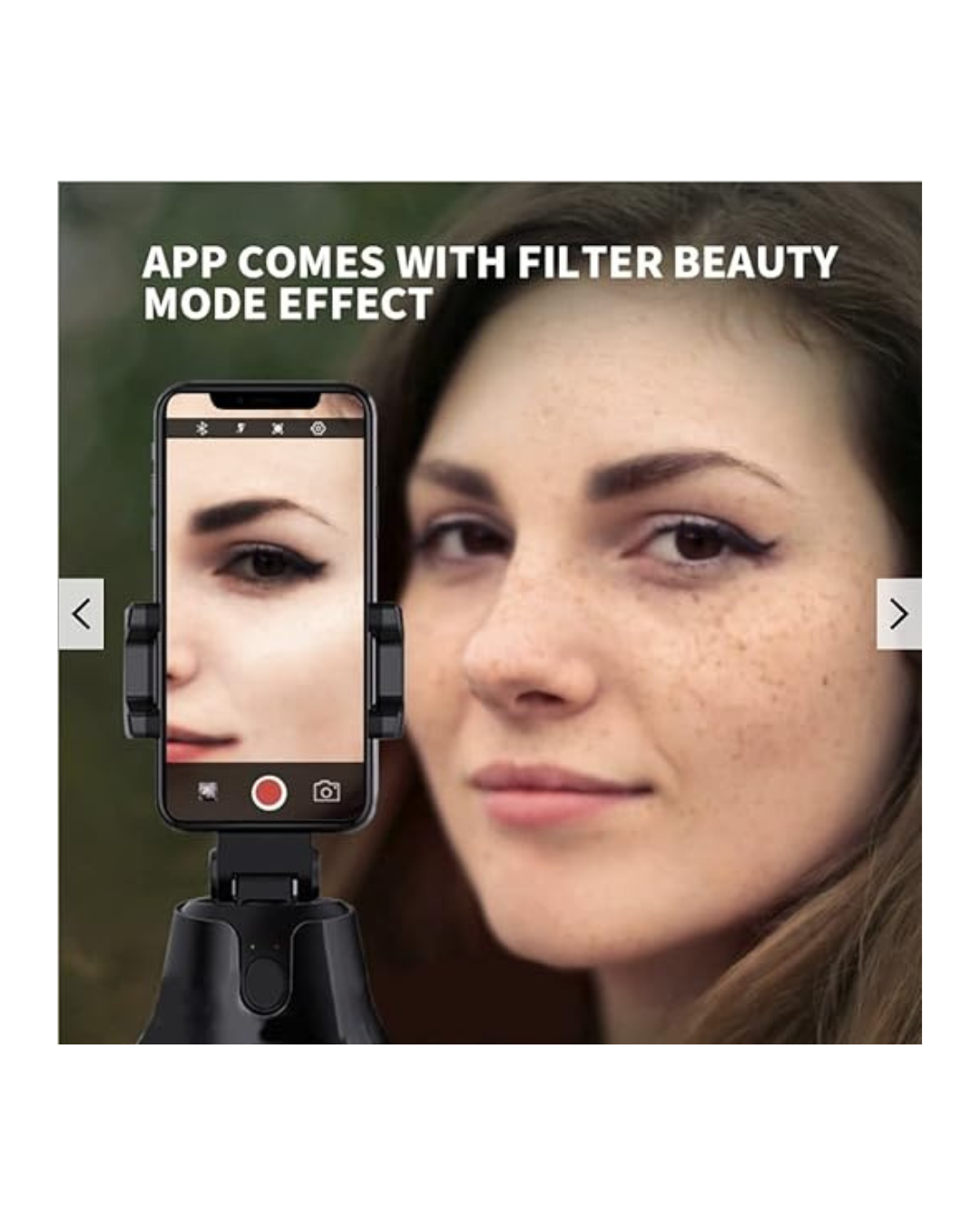 Mbajtëse Kamera Inteligjente Personale me Gjurmim Automatik Rrotullim 360°