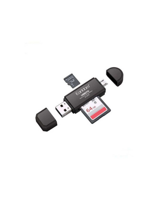 Lexues Kartash USB OTG Earldom ET-OT70 4 në 1 Micro USB/USB në SD/MicroSD