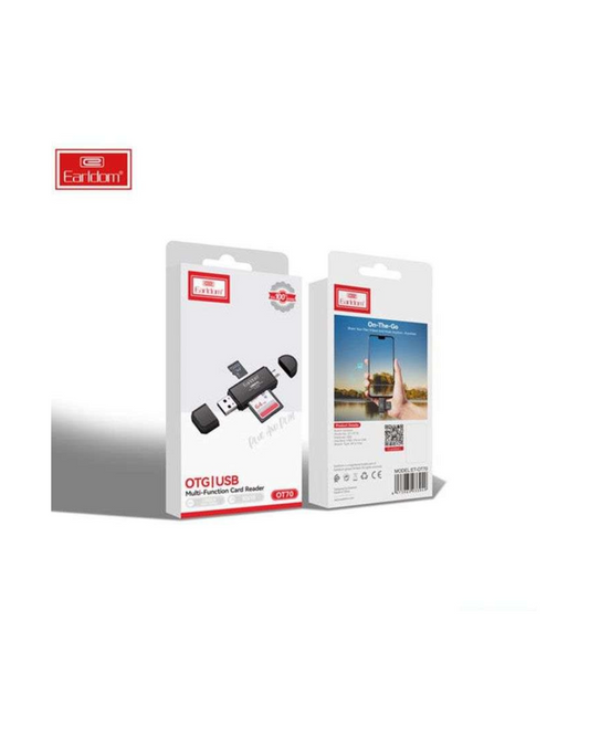 Lexues Kartash USB OTG Earldom ET-OT70 4 në 1 Micro USB/USB në SD/MicroSD