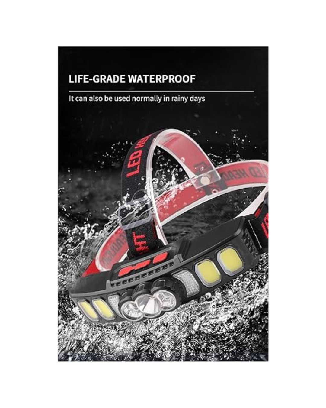 Dritë koke HX-811 me shumë burime drite Fenerët USB