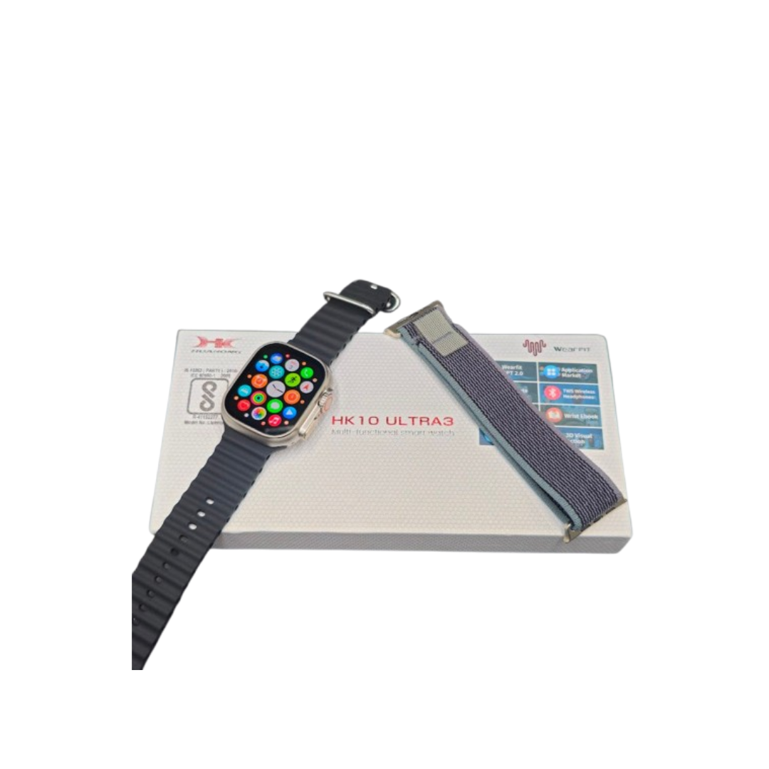 HK10 Ultra 3-AMOLED Orë inteligjente me ChatGPT Compass G-Sensor