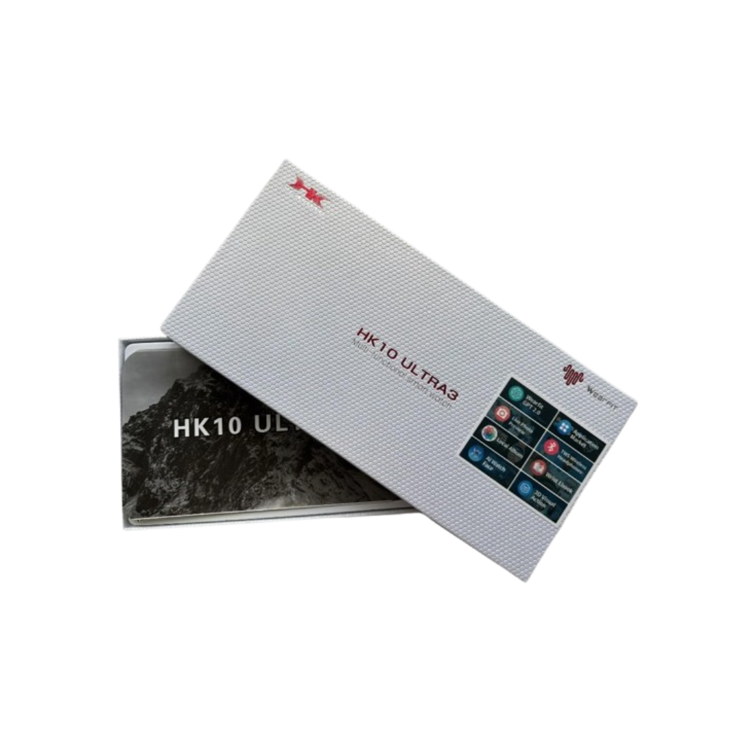 HK10 Ultra 3-AMOLED Orë inteligjente me ChatGPT Compass G-Sensor