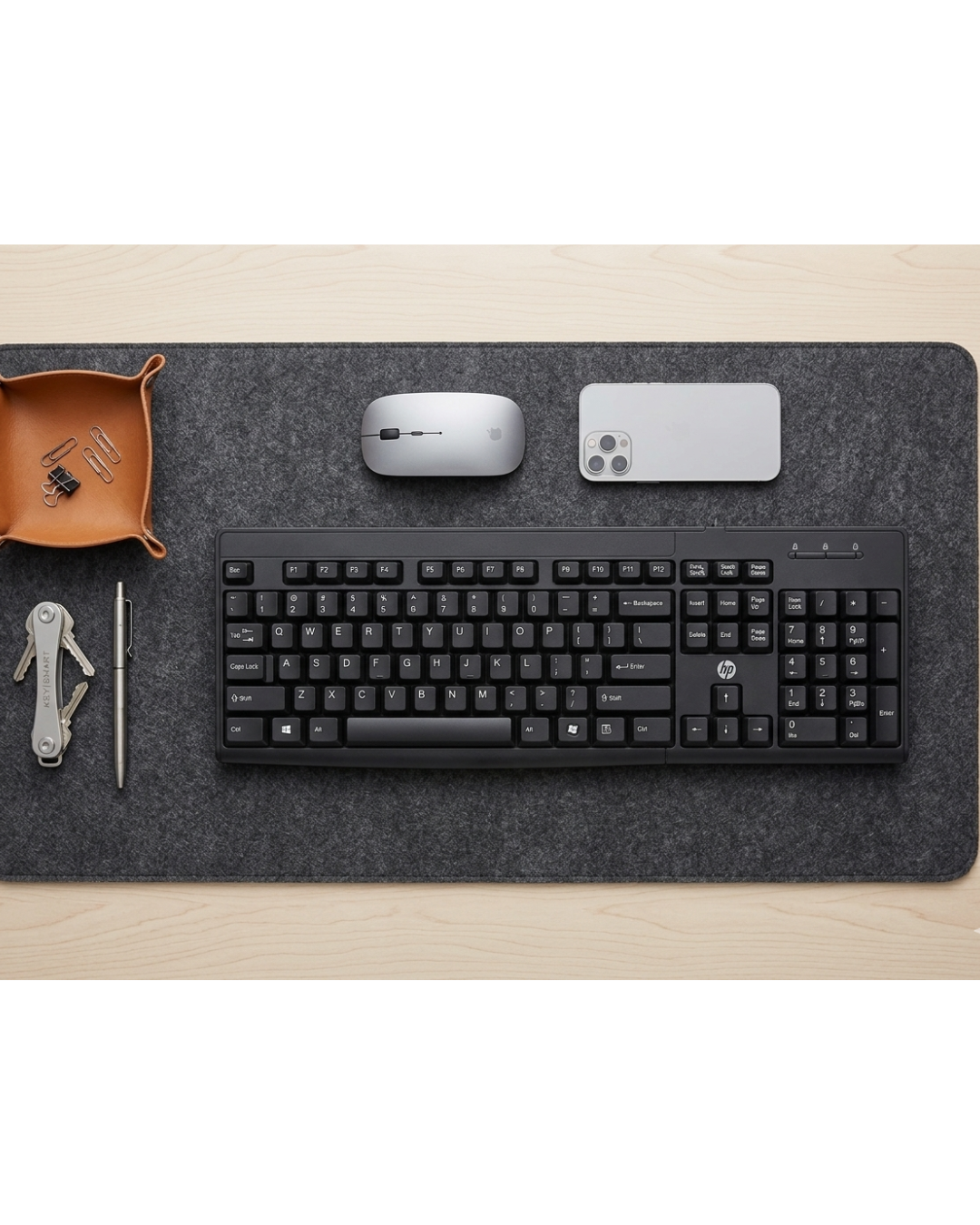 Tastierë zyre Hp K1600 me kabëll, e zezë