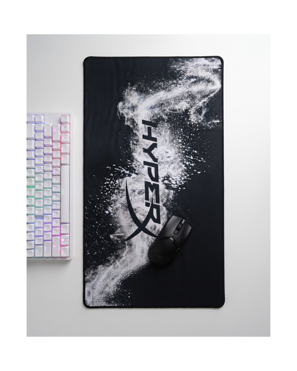 HyperX Mousepad White për Lojëra - Speed Edition - (XL)