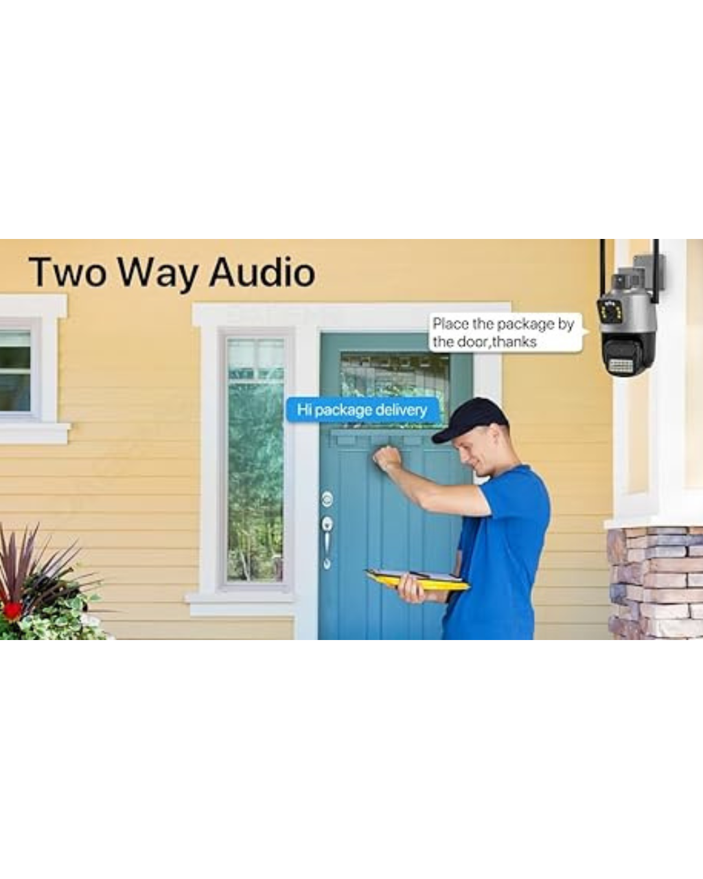 Kamera Sigurie WiFi ICSEE 3K 6MP PTZ me Dy Lente me Detektim Njerëzor