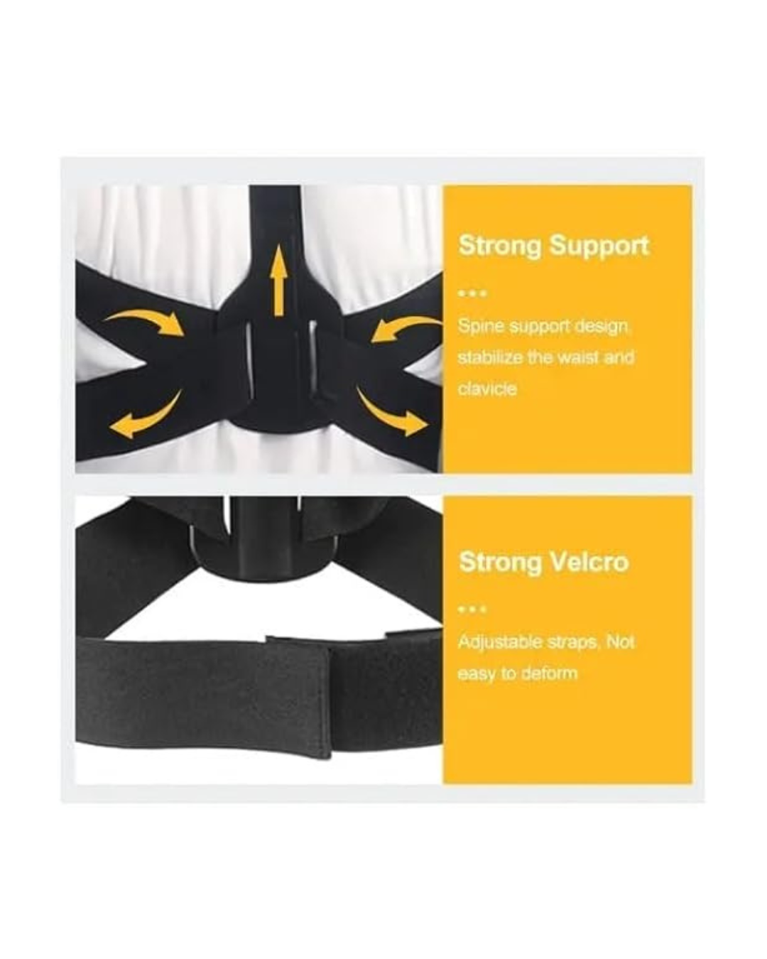 Rrip inteligjent korrigjues shpine me ekran LCD me dridhje të rregullueshme