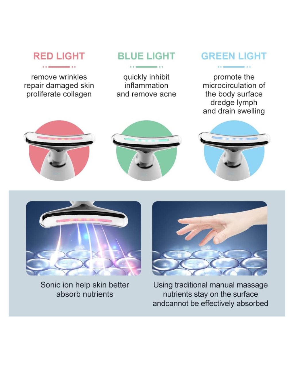 Makinë për kujdesin e lëkurës për reduktimin e rrudhave - Sondë/Masazhator, Elektroda/Jepsa