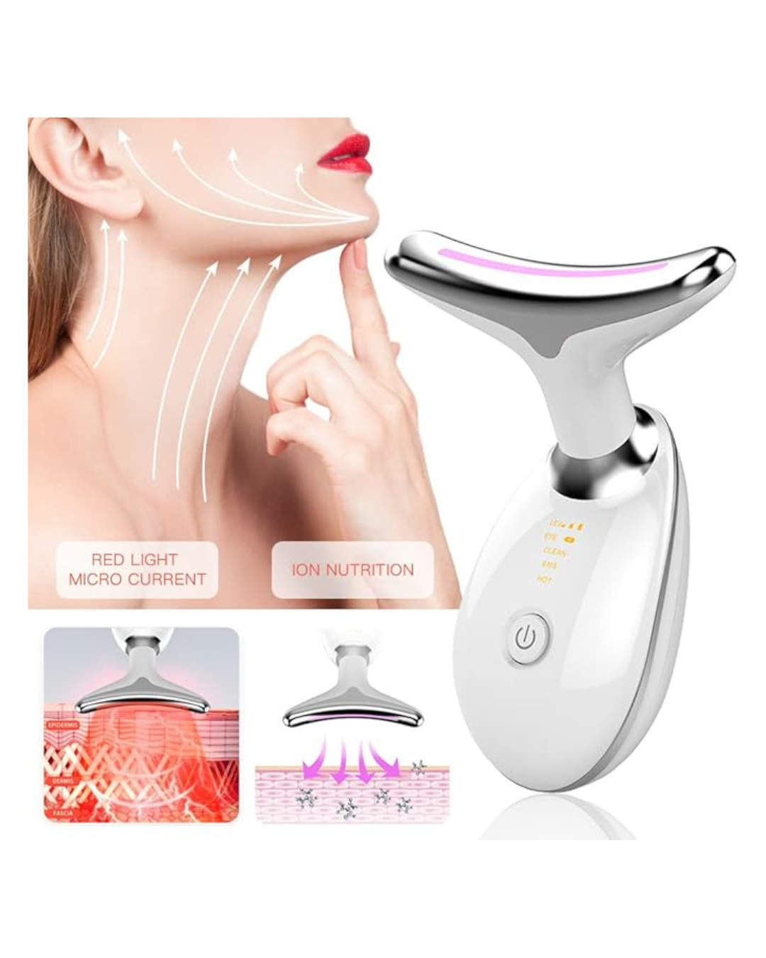 Makinë për kujdesin e lëkurës për reduktimin e rrudhave - Sondë/Masazhator, Elektroda/Jepsa