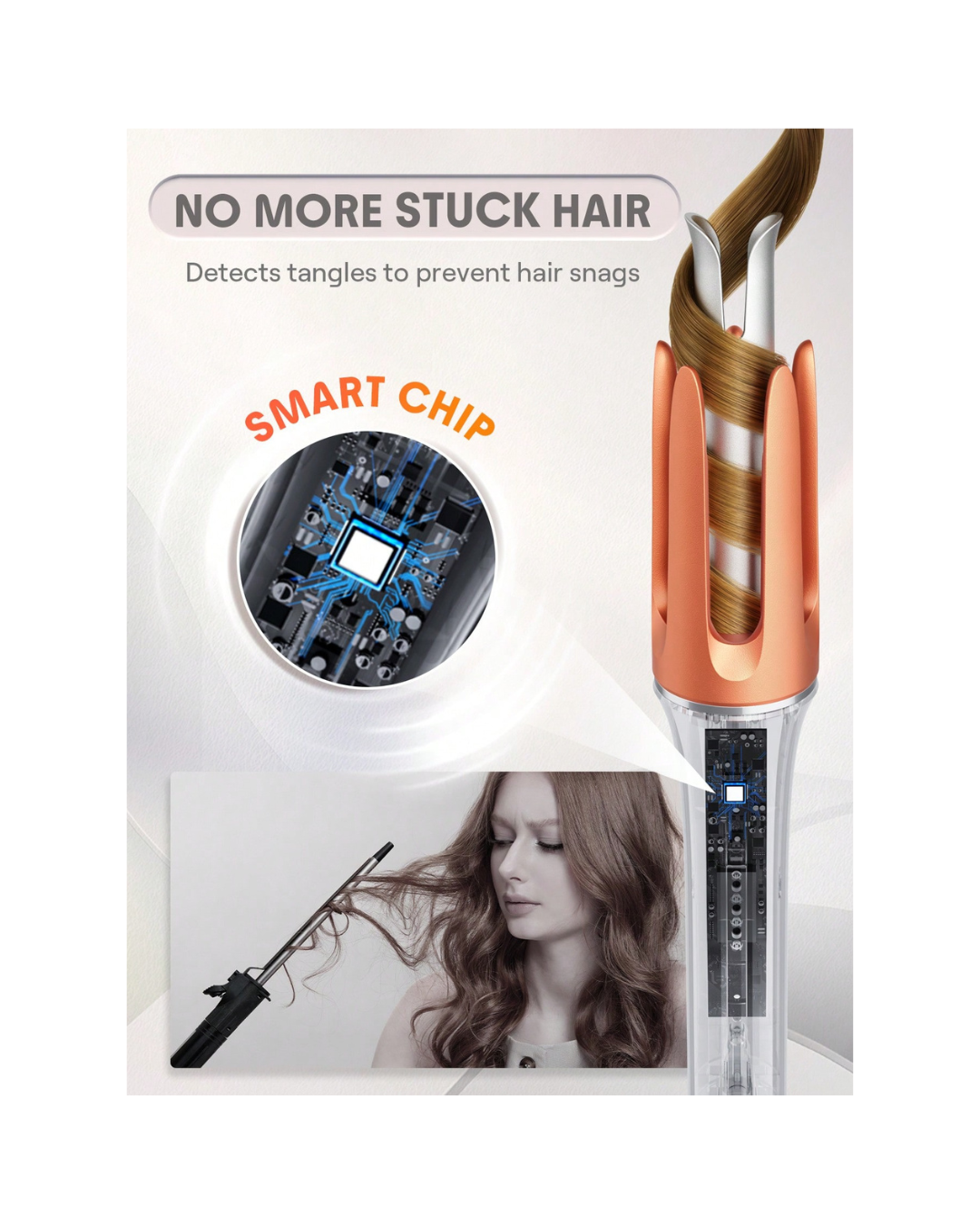 Kaçurrela me një prekje Sheglam It-Curl - 32 mm