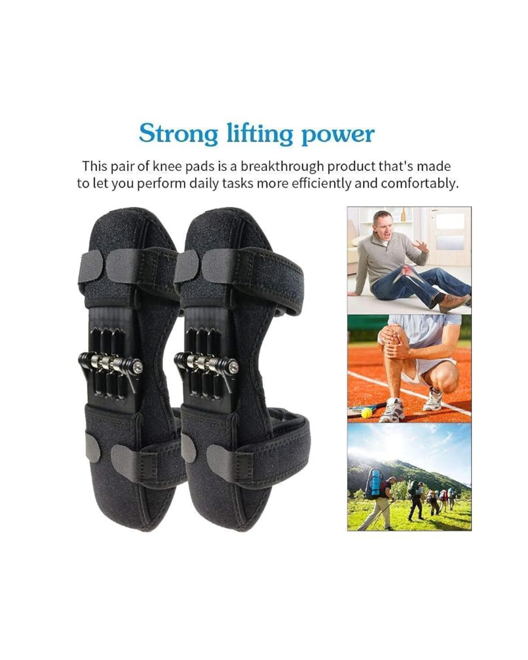 Mbështetëse për gjunjë Spring Knee Booster Power Grow