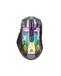 Transparent Gaming Maus wireless + BT K-Snake BM530 me LED RGB Dritë