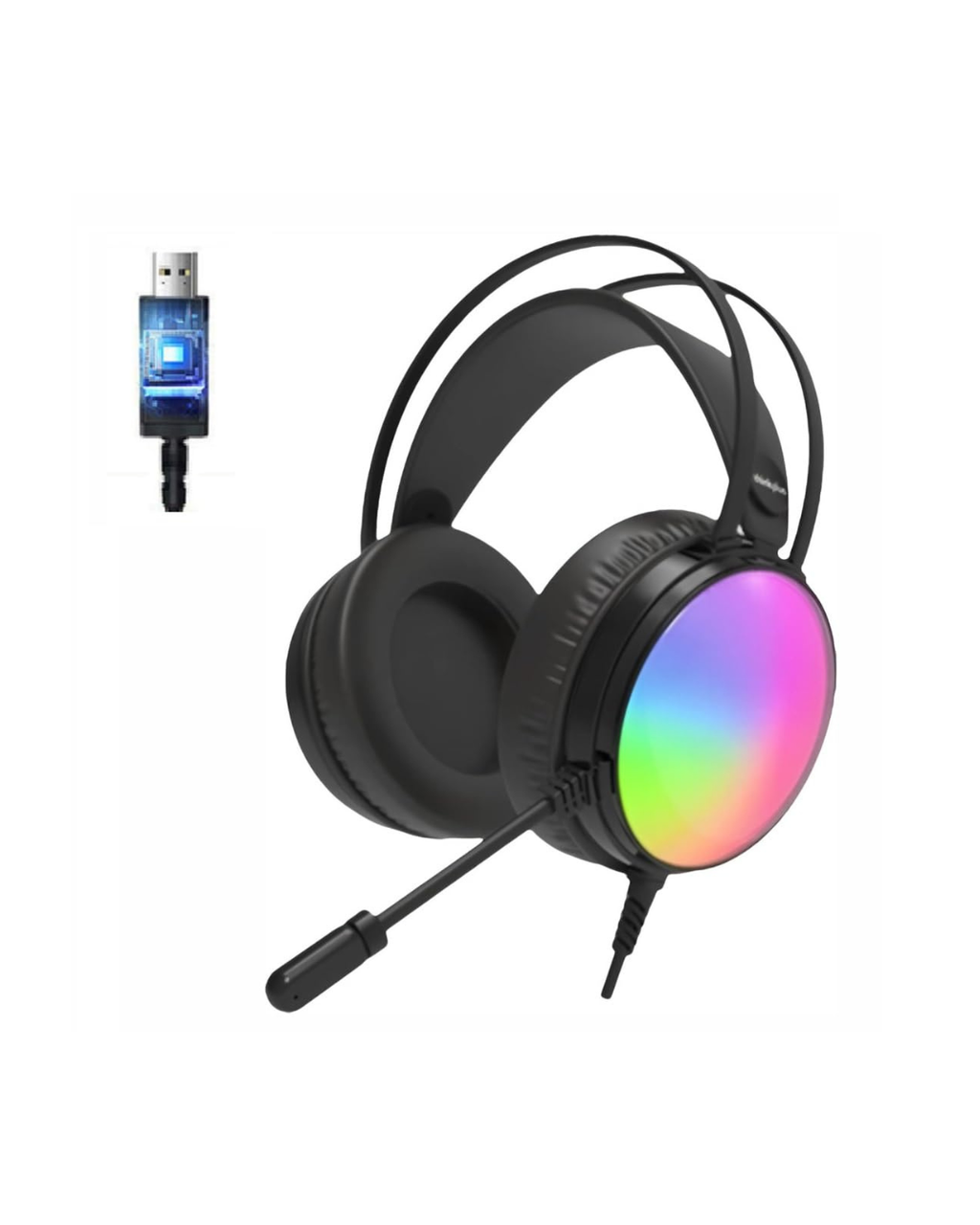 Kufje për Lojëra Lenovo ThinkPlus G83B RGB