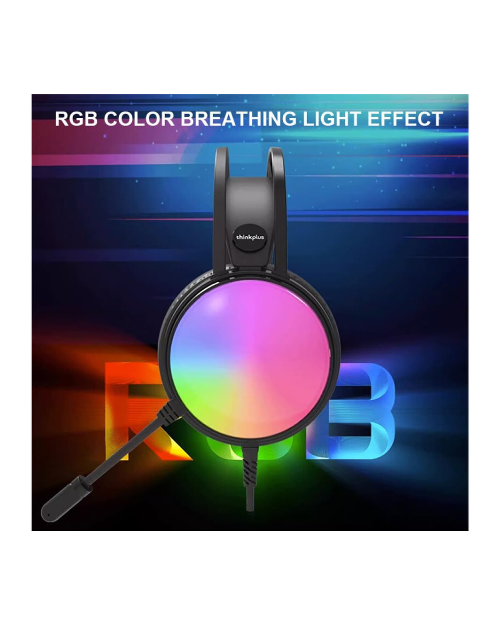 Kufje për Lojëra Lenovo ThinkPlus G83B RGB