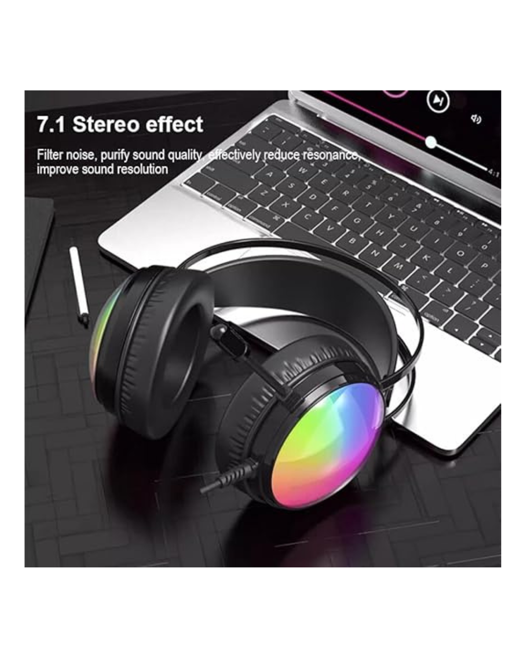 Kufje për Lojëra Lenovo ThinkPlus G83B RGB