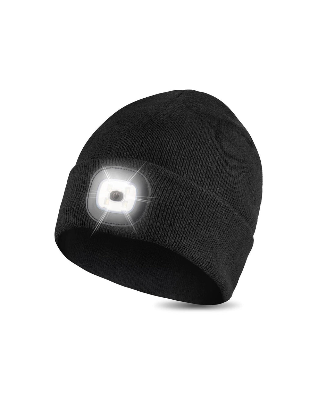 Kapelë me ndriçim LED, e rikarikueshme me USB, 4 LED