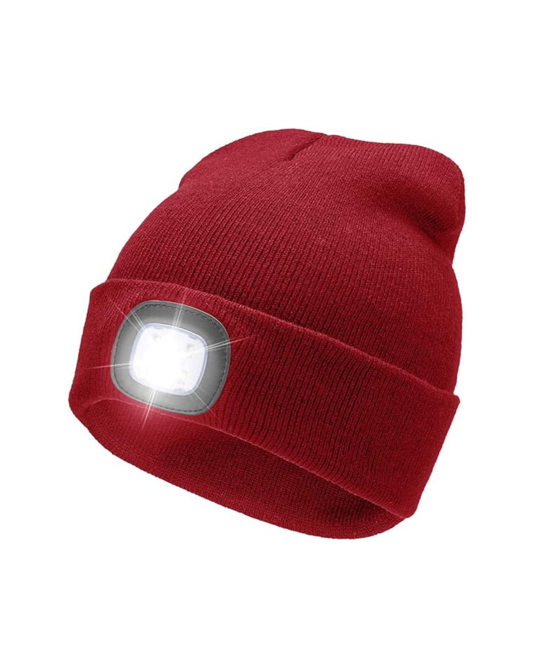 Kapelë me ndriçim LED, e rikarikueshme me USB, 4 LED