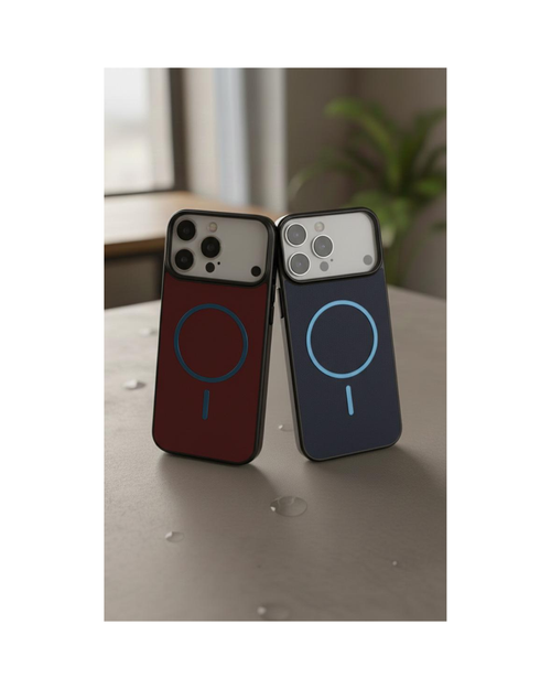 Case Lishen lëkure Magsafe për 17 Pro Max