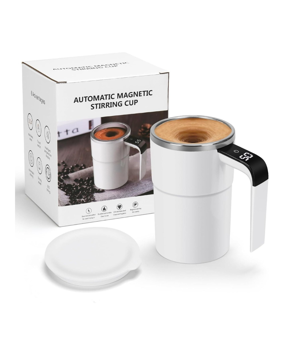 Filxhan kafeje automatik me vetëpërzierje magnetike