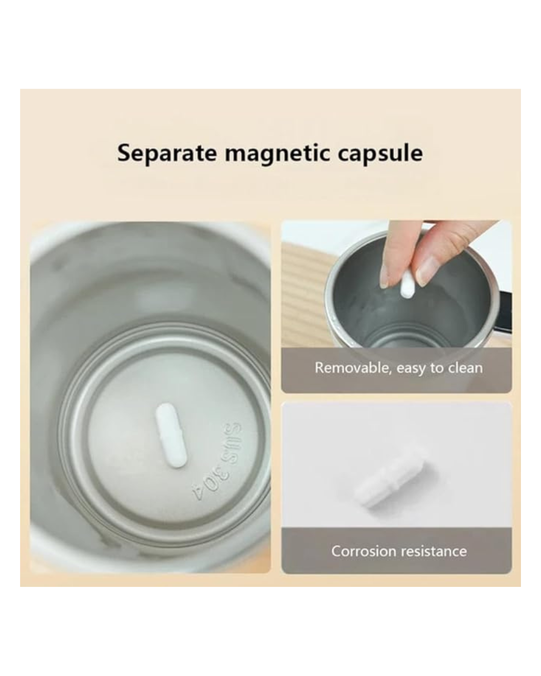 Filxhan kafeje automatik me vetëpërzierje magnetike