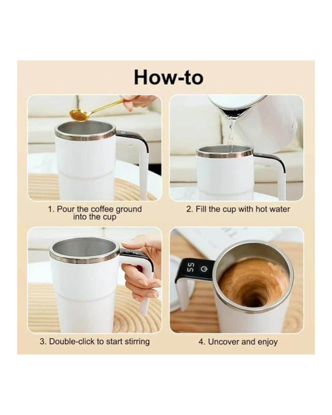 Filxhan kafeje automatik me vetëpërzierje magnetike