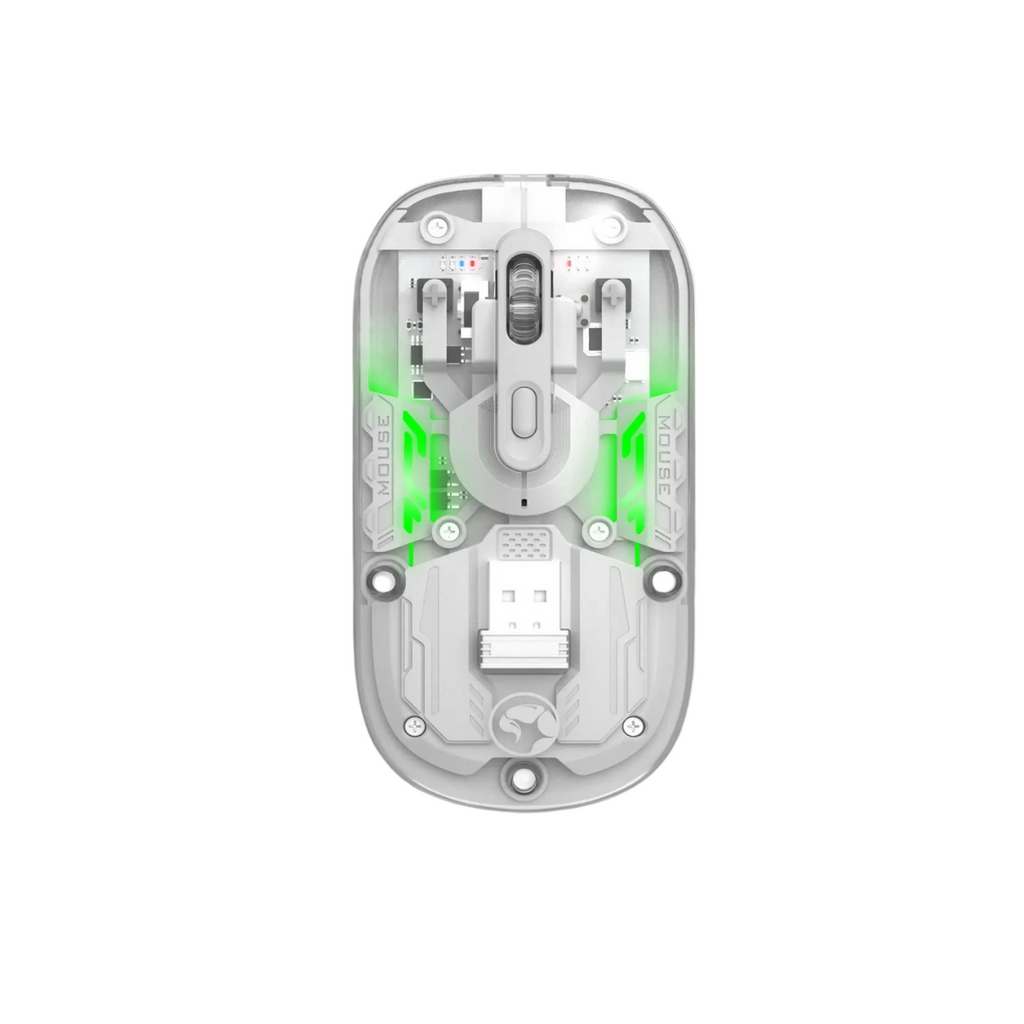Maus Gaming Marvo Transparent M808W