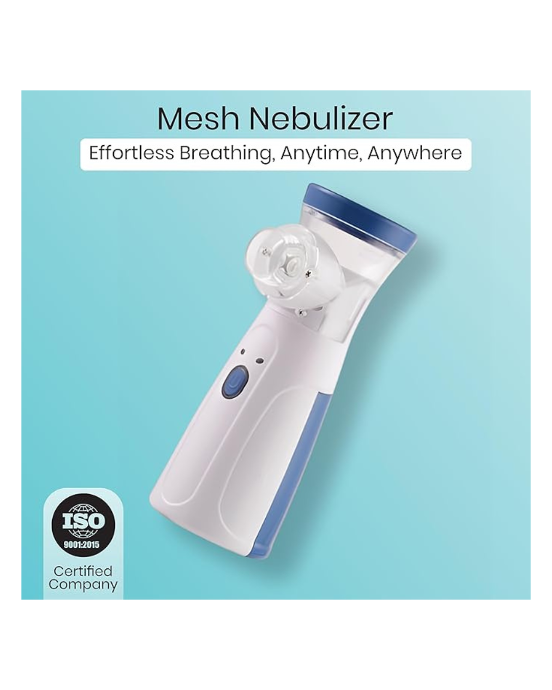 Nebulizator portativ me rrjetë ultrasonike për fëmijë dhe të rritur