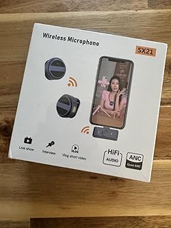 Mikrofoni me Wireless SX21
