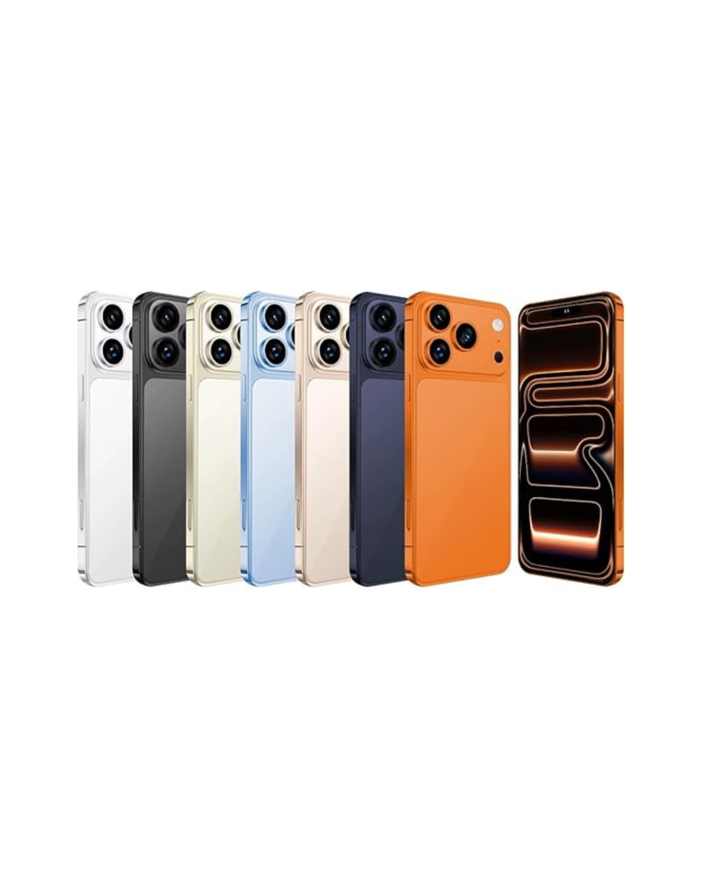 17 Pro Max Mini, telefon inteligjent AMOLED 4 inç, 8 GB RAM, 512 GB