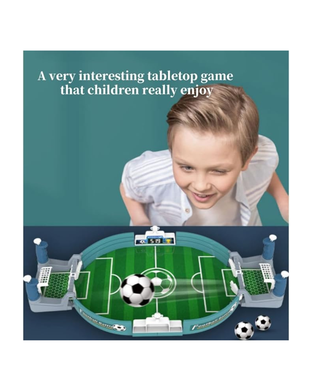 Lojëra Futbolli Tavoline Rubvrenti për Fëmijë