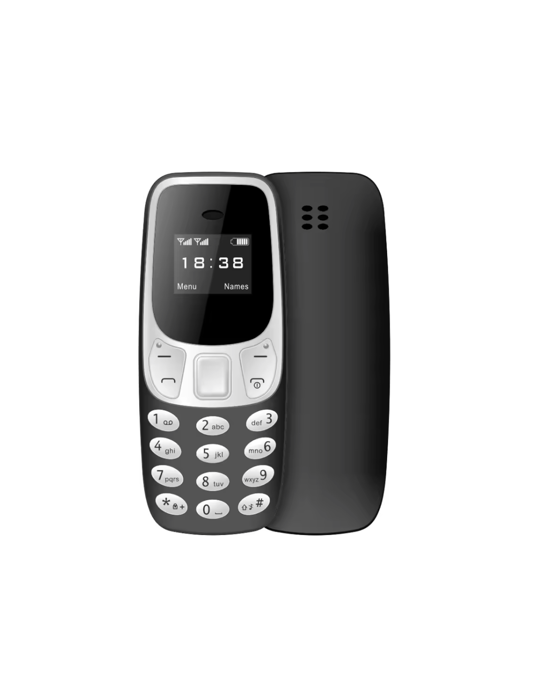 Mini telefon celular BM10 Mini i pajtueshëm me dy karta SIM