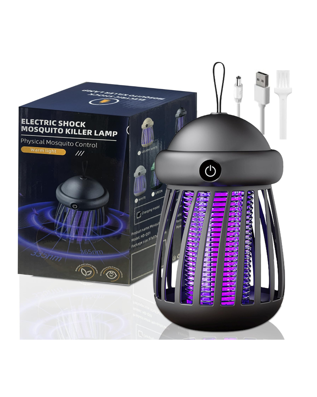 Llambë Kundër Mushkonjave USB 2-në-1