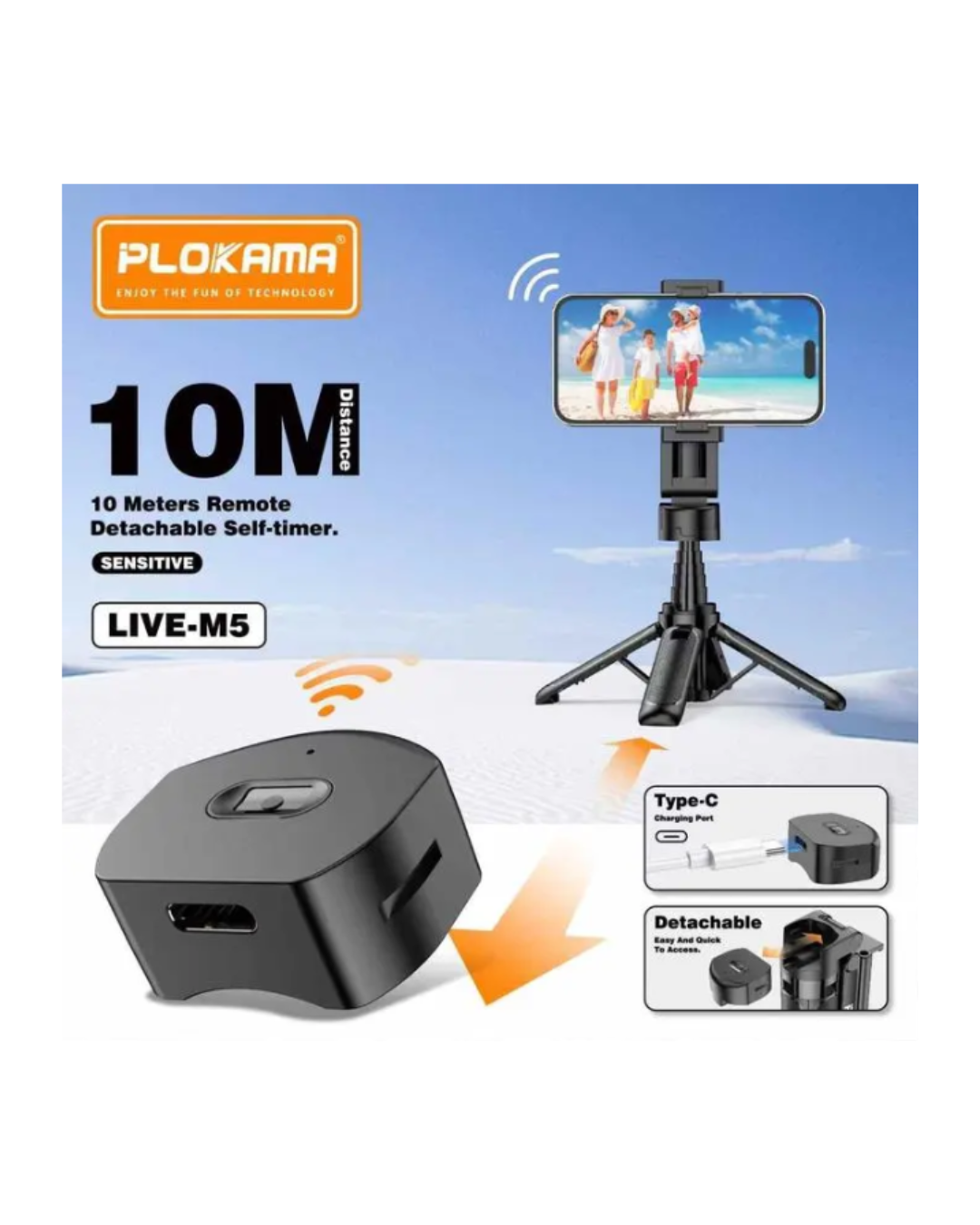 Mini shkop për selfie PLOKAMA M5