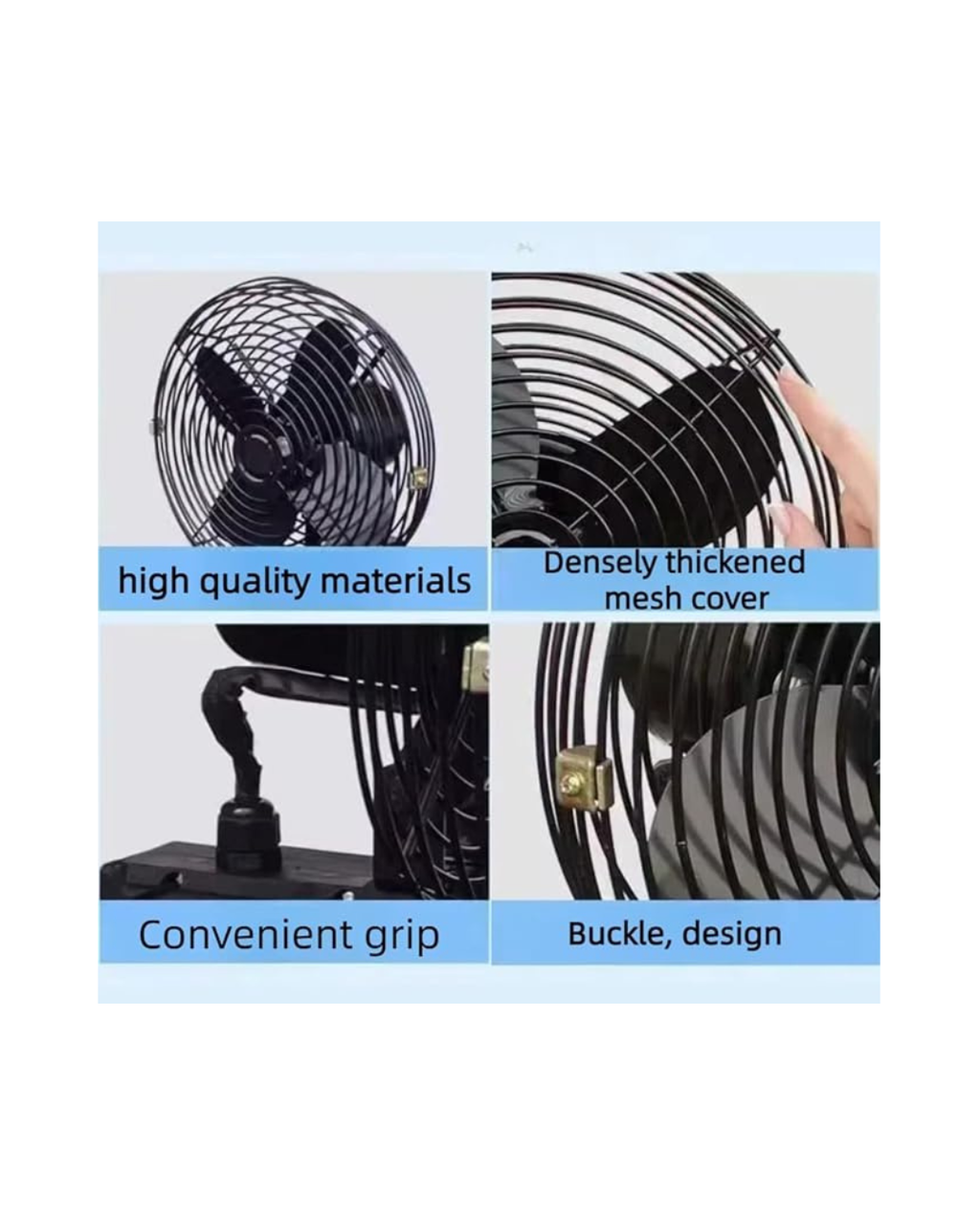 Ventilator portativ tavoline 48Vf MAX për udhëtime në shtëpi, zyrë,