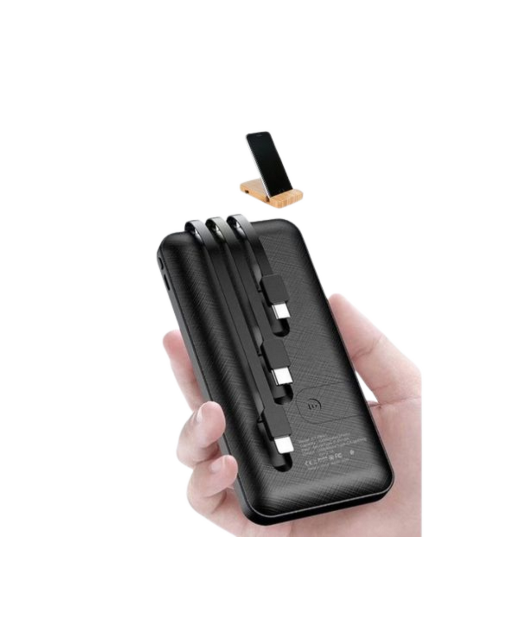 Earldom PB-41 Power Bank 10000mAh Ekran dixhital + Mbajtëse celulari