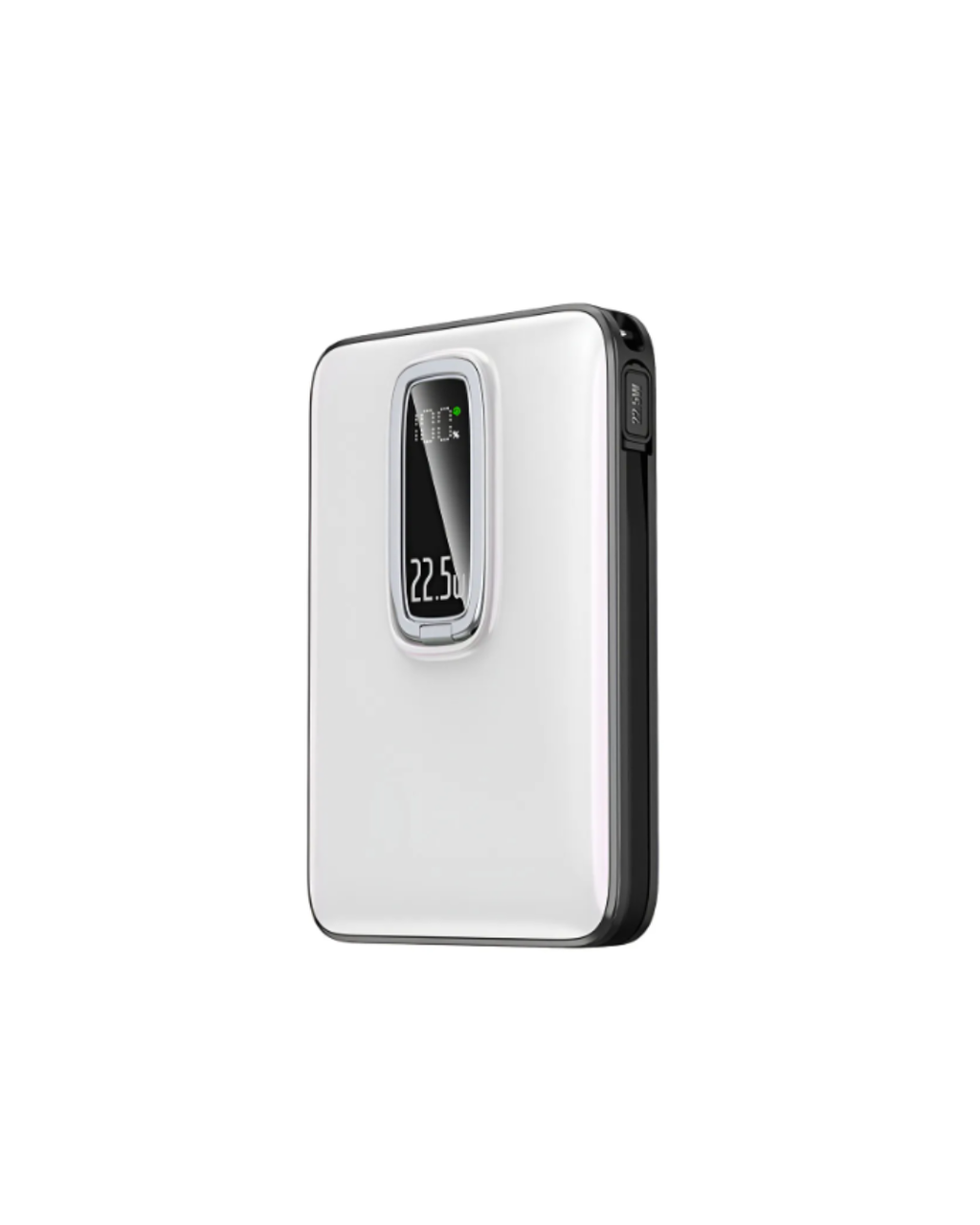 Powerbank Earldom PD60 20000mAh me kabllo të integruar USB-C, e Bardhë