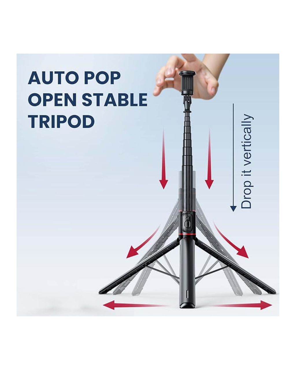 Selfie Stick Kratos e rrotullueshme 360°