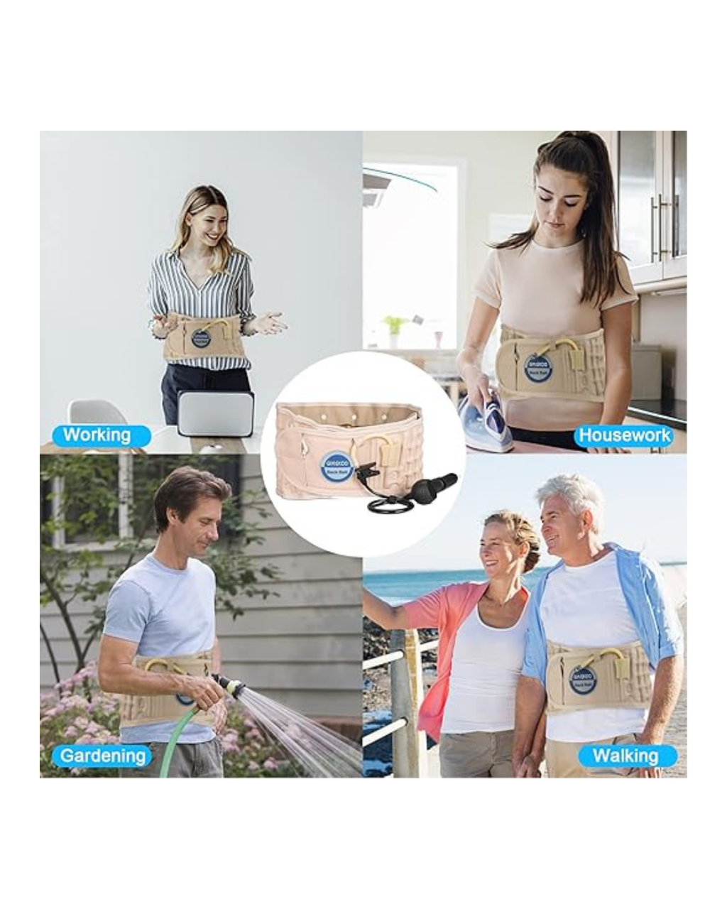 Rrip Shpine me Dekompresion Fizik me tërheqje Ajri për Kurrizin