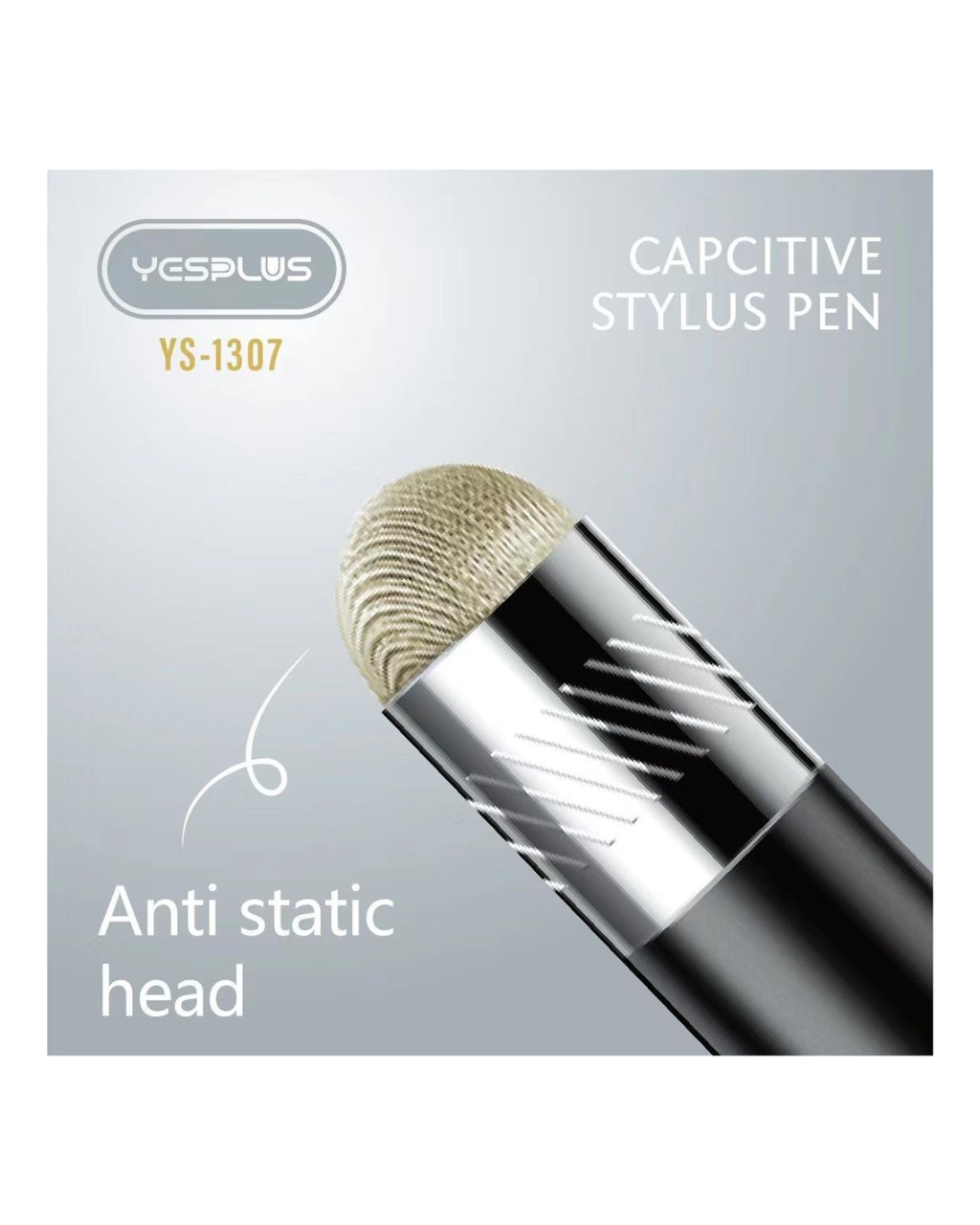 Stilolaps YESPLUS YS1307 Capcitive Stylus, e përputhshme me tabletin Android & iOS