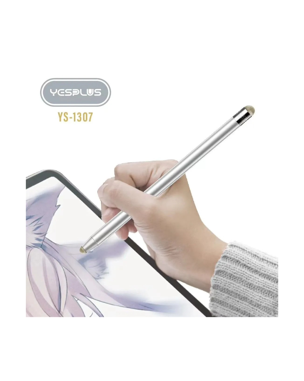 Stilolaps YESPLUS YS1307 Capcitive Stylus, e përputhshme me tabletin Android & iOS
