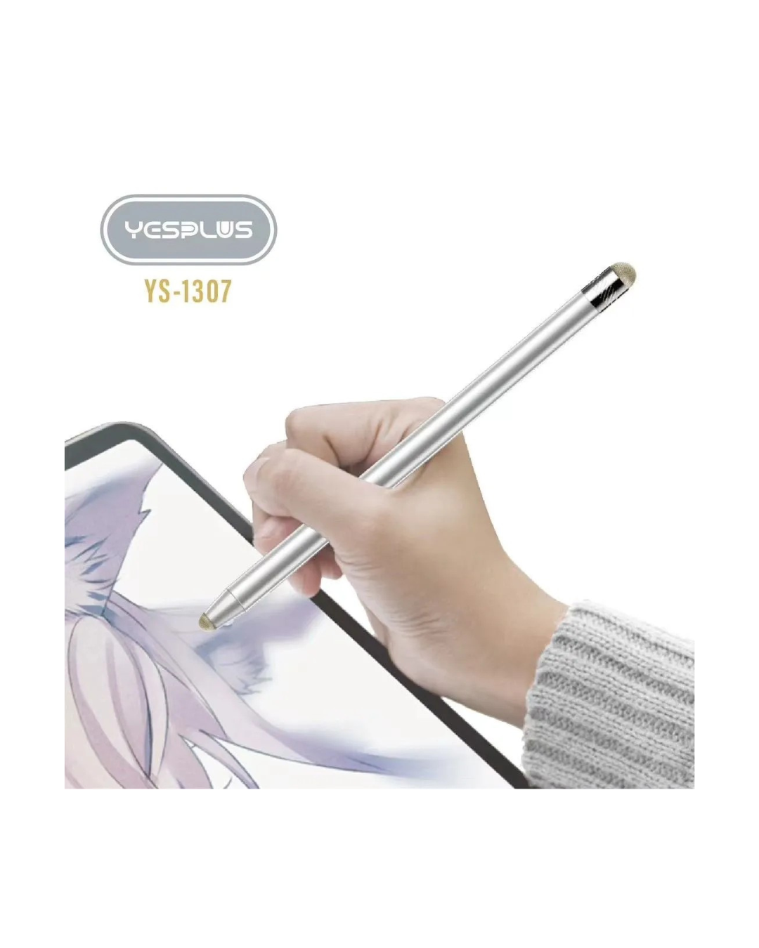 Stilolaps YESPLUS YS1307 Capcitive Stylus, e përputhshme me tabletin Android & iOS