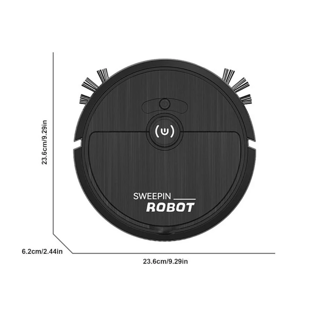 Robot fshesë me navigim inteligjent, jetëgjatësi e madhe e baterisë